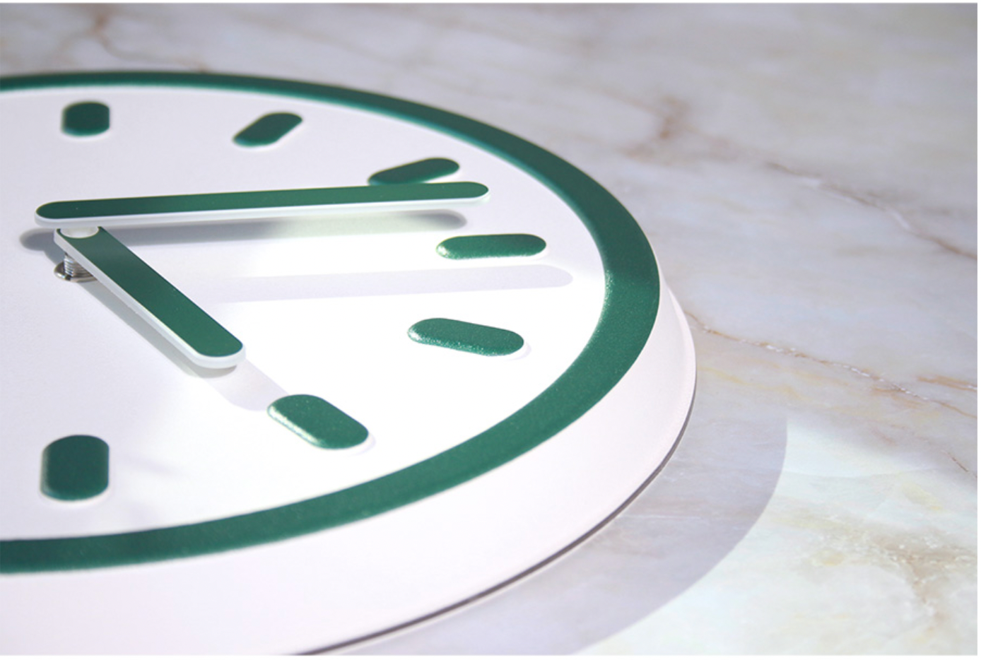 静音 ライン ウォールクロック | line wall clock
