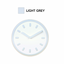 静音 ライン ウォールクロック | line wall clock