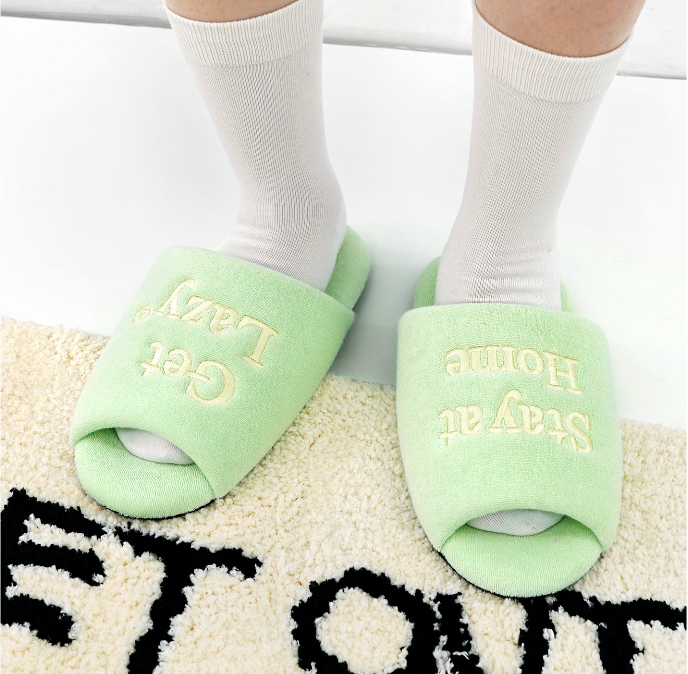 pastel room slippers | Lazyz
