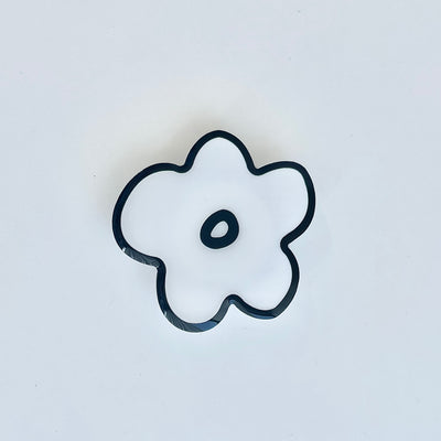 sketch grip #white flower