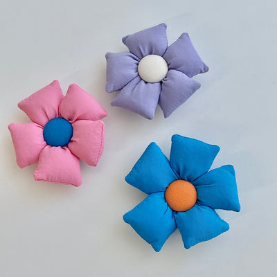 puffy flower grip #pink