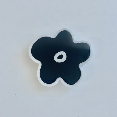 sketch grip #black flower