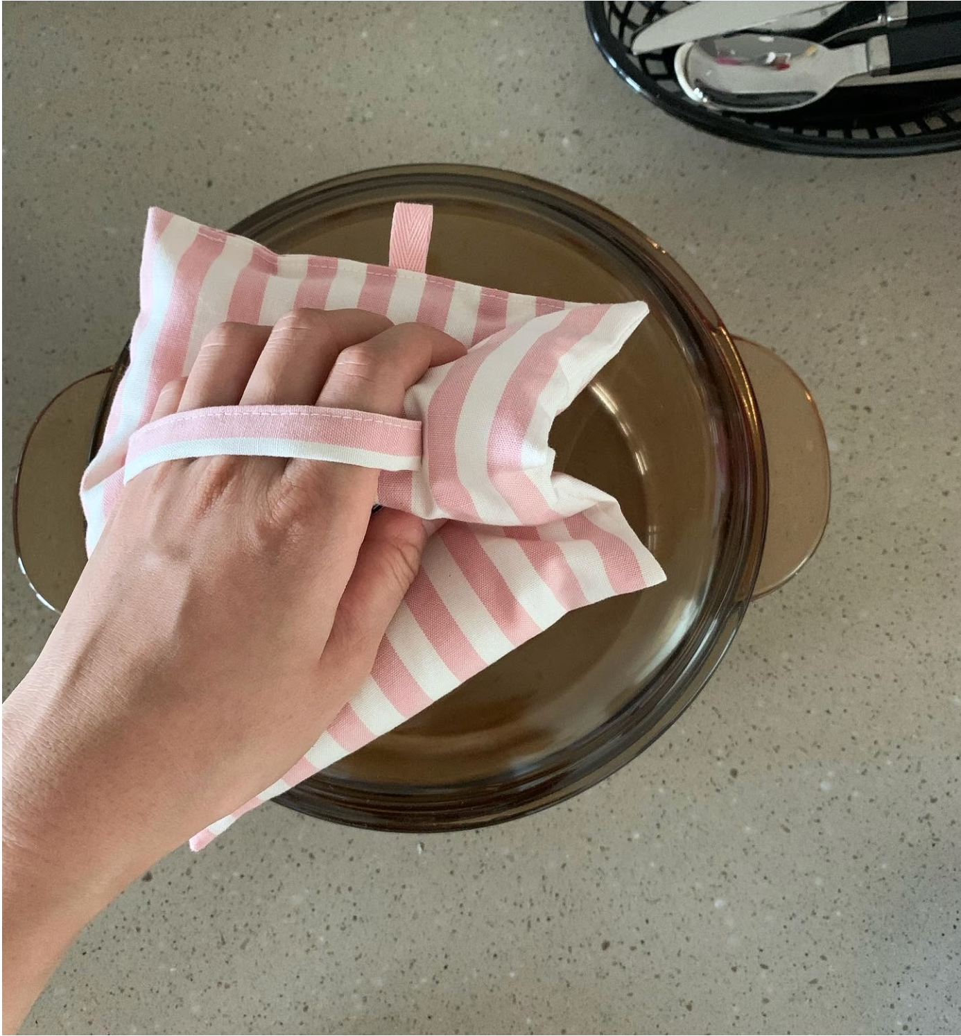 ハンドル付き キッチン手袋 | oven gloves