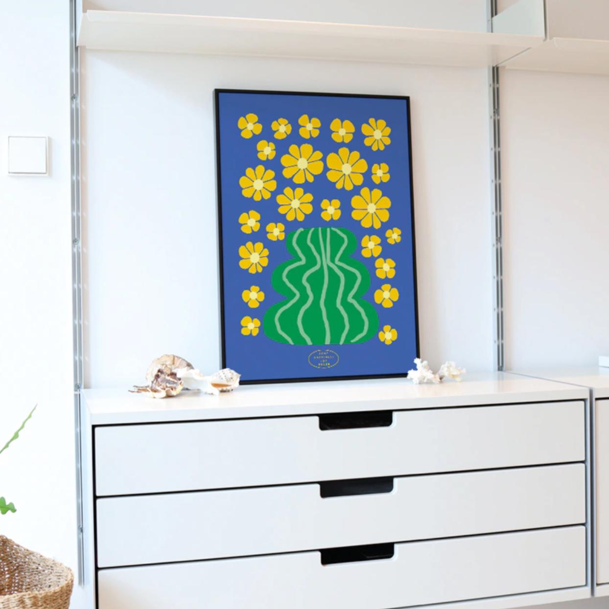 cactus flowers | wall art