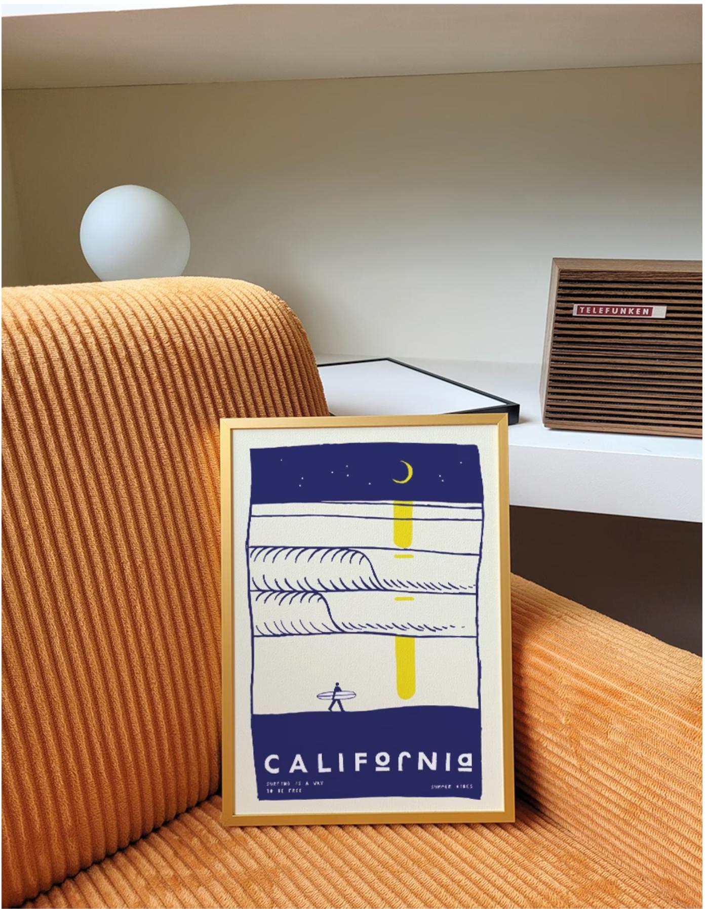 california | wall art