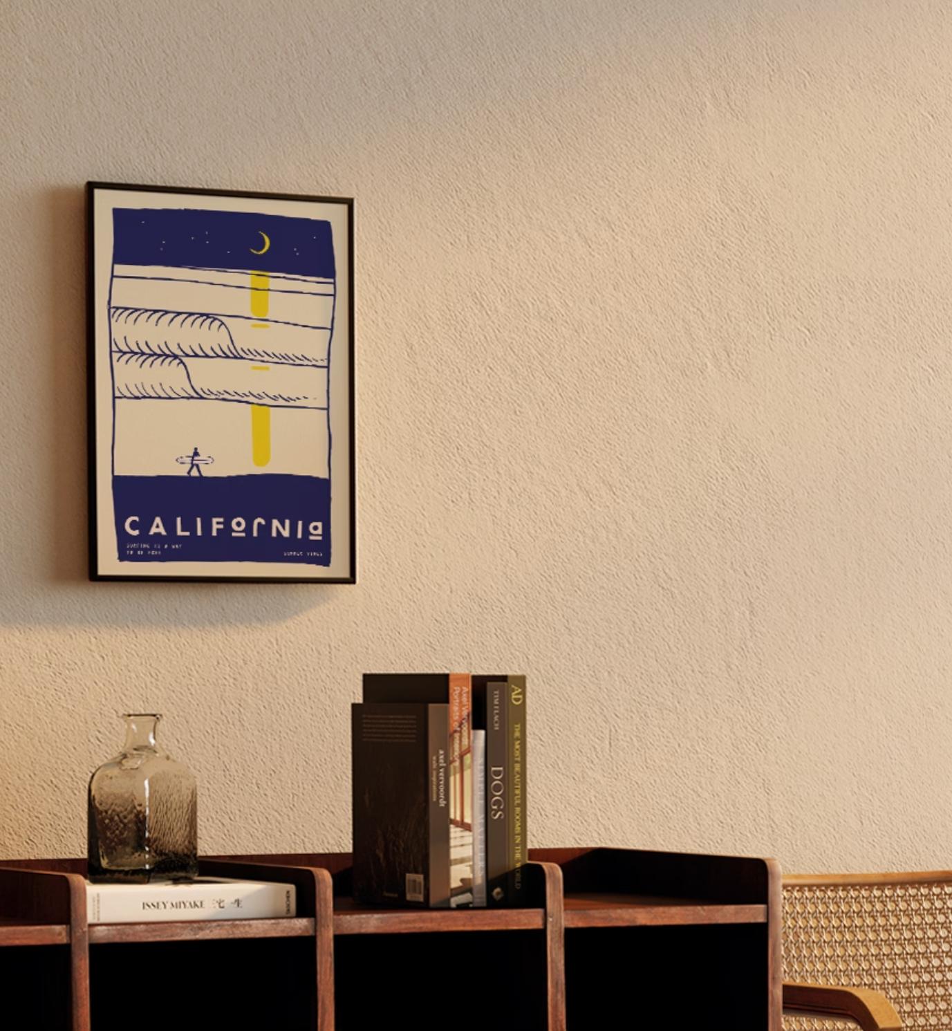 california | wall art