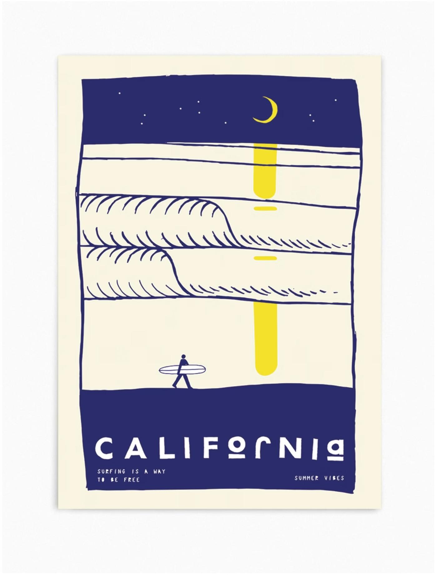 california | wall art