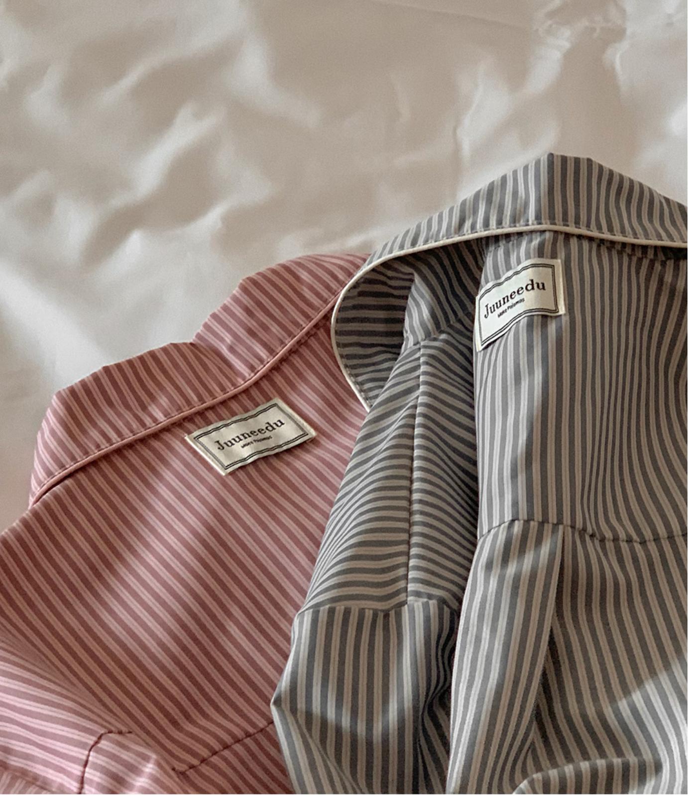 Greek stripe pj set | 2 colors