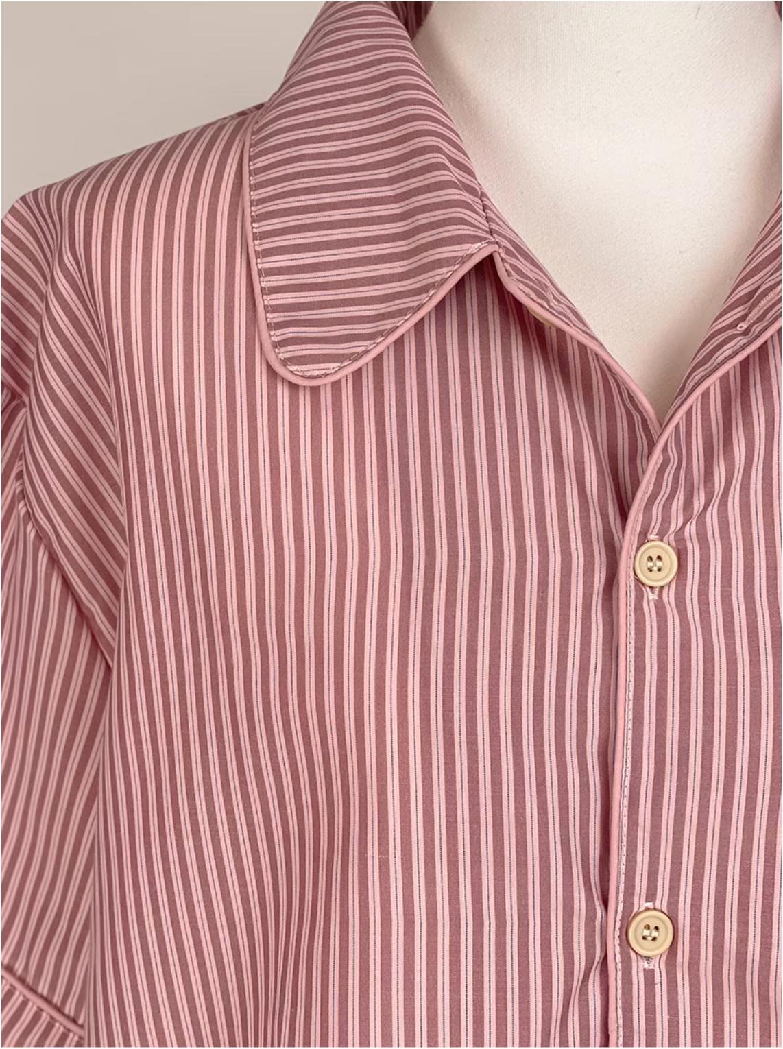 Greek stripe pj set | 2 colors