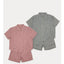 Greek stripe pj set | 2 colors