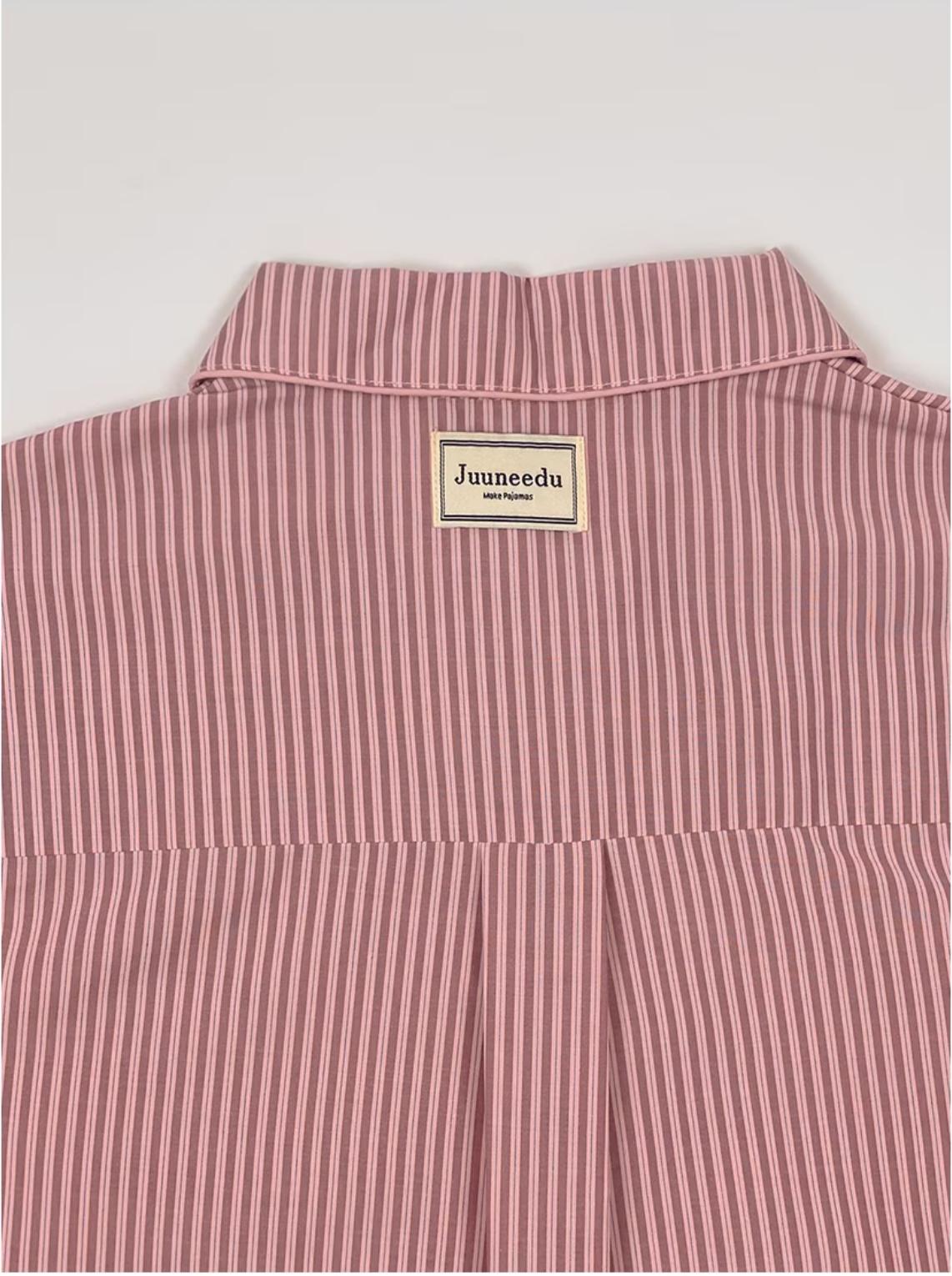 Greek stripe pj set | 2 colors