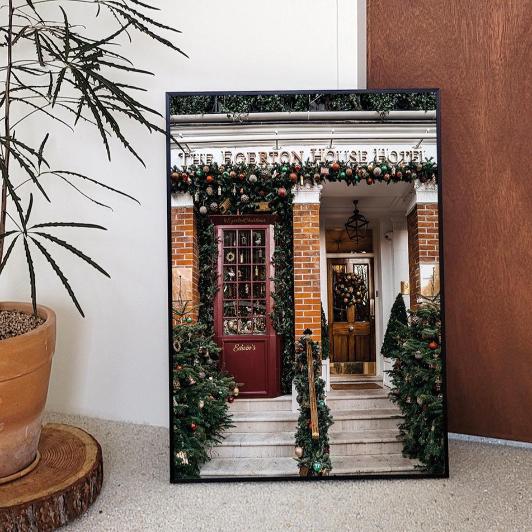 Christmas HOTEL | wall art