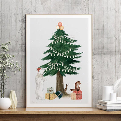 Christmas presents | wall art