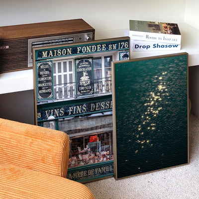 Christmas shopping | wall art
