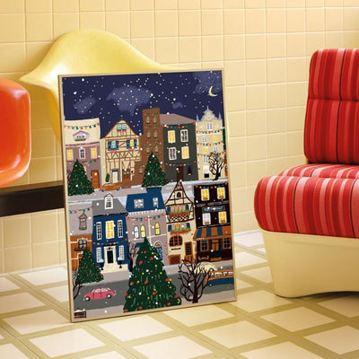 Christmas town | wall art