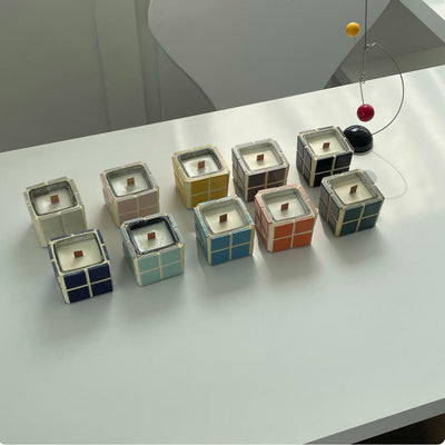 カラフルキューブ キャンドル | cube candle