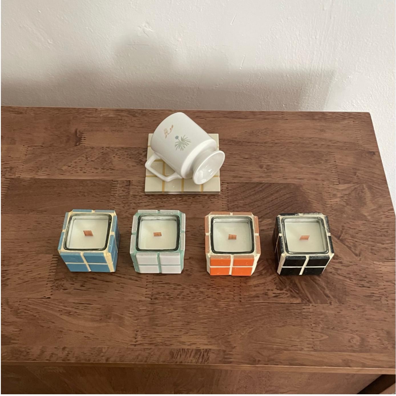 カラフルキューブ キャンドル | cube candle