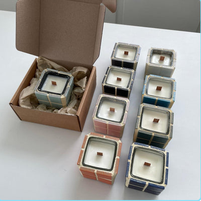 カラフルキューブ キャンドル | cube candle