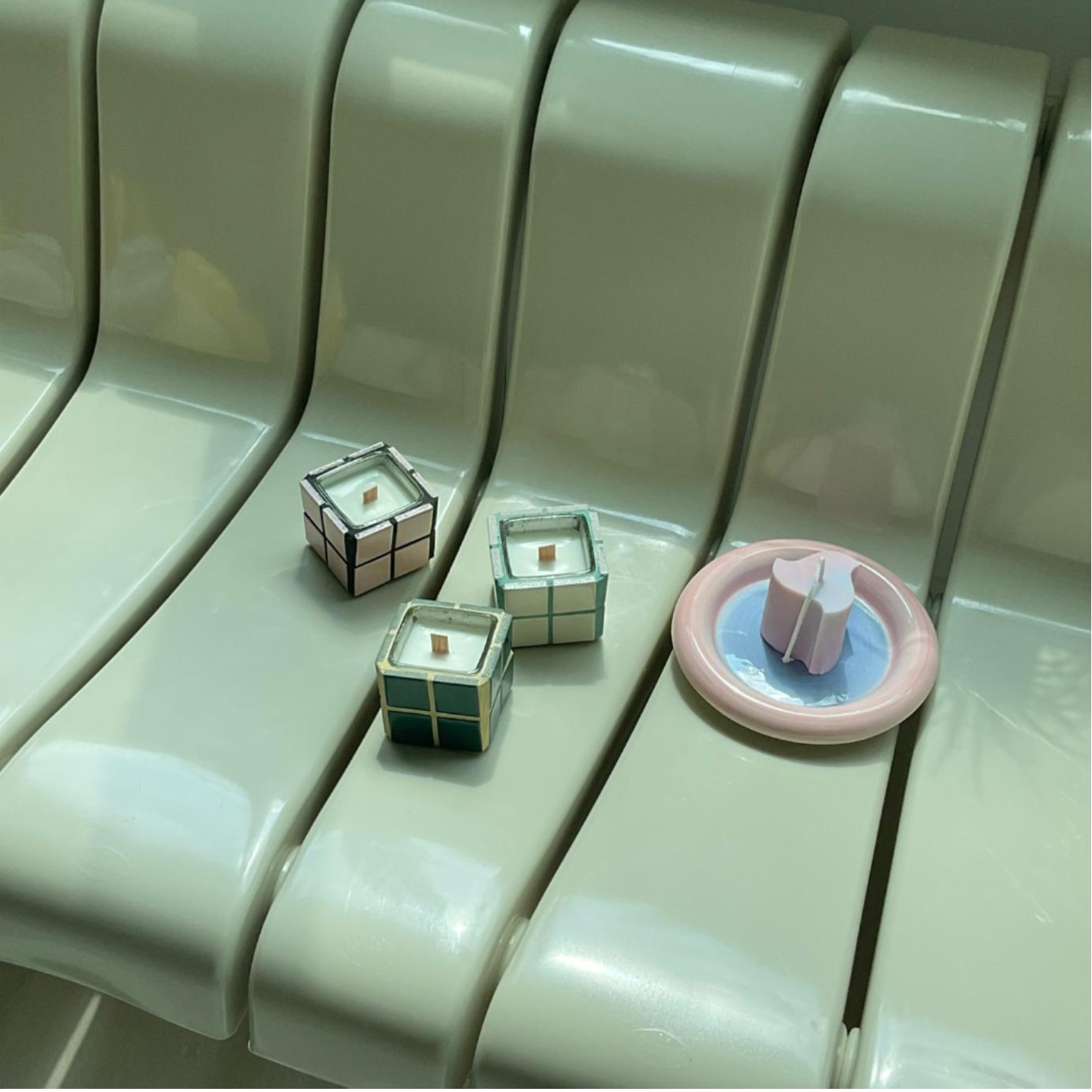 カラフルキューブ キャンドル | cube candle