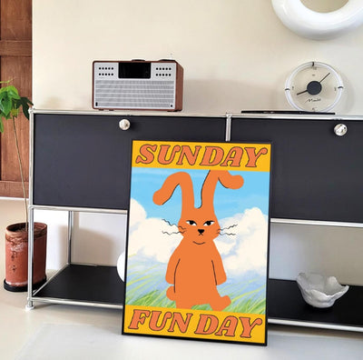 SUNDAY FUNDAY | wall art