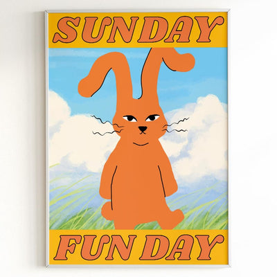 SUNDAY FUNDAY | wall art