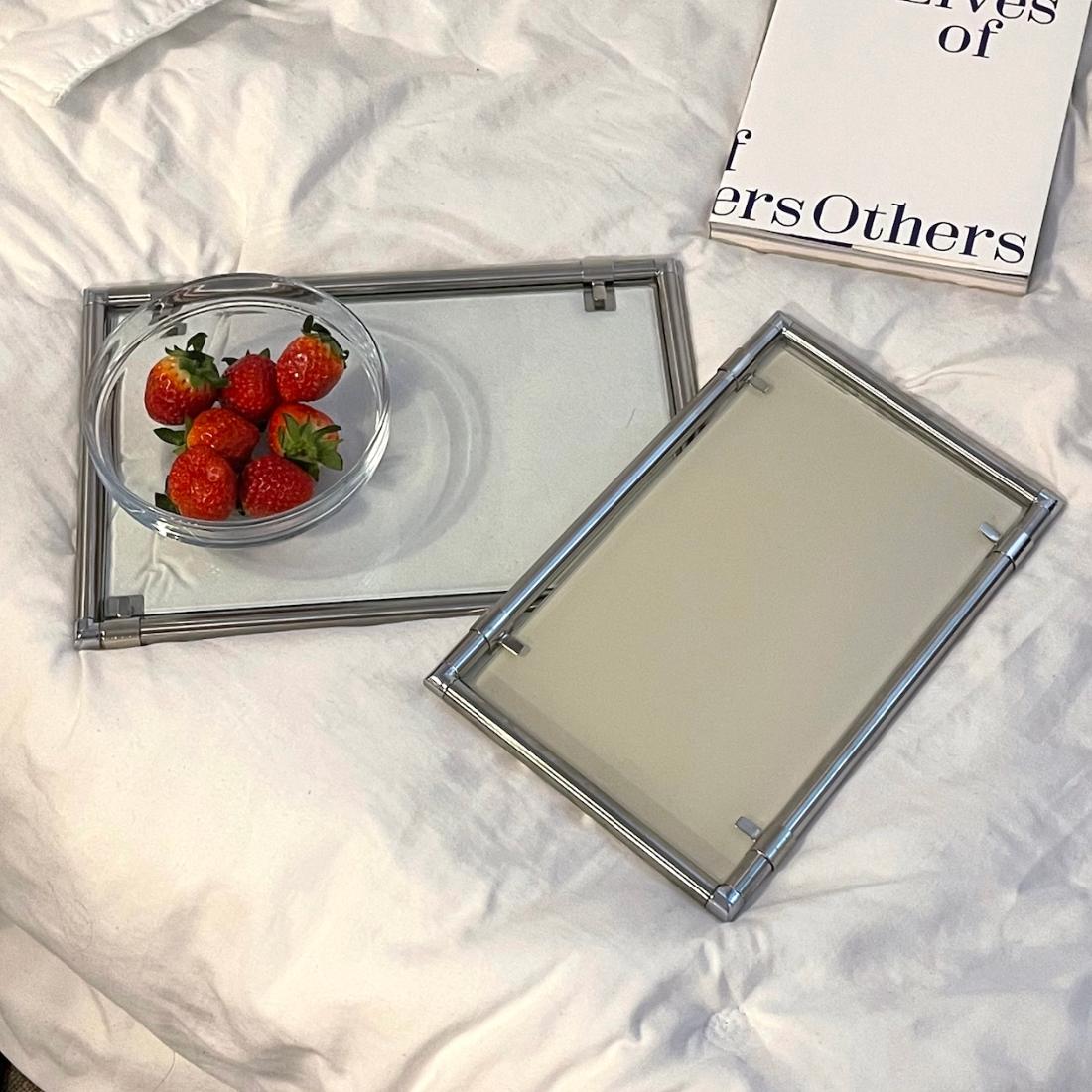 選べる10カラー ホームカフェ ガラストレイ | glass tray