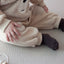 もこもこ くまちゃん セットアップ ベージュ