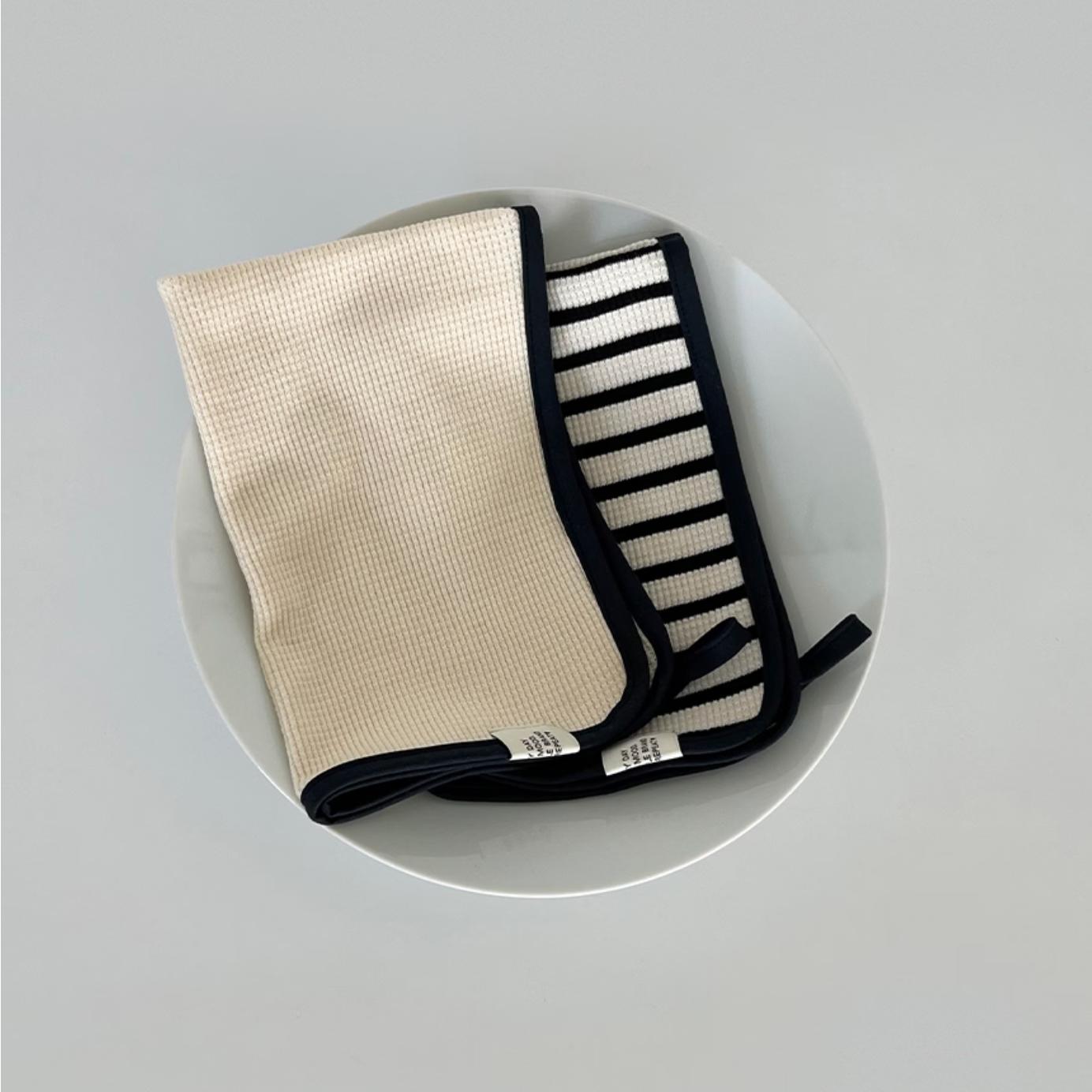 2枚セット ワッフルキッチンクロス | waffle kitchen towel