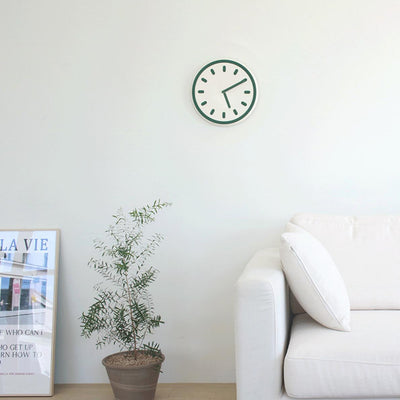 静音 ライン ウォールクロック | line wall clock