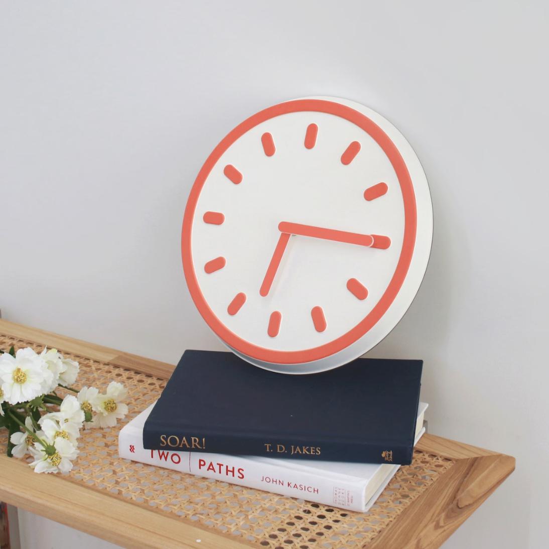静音 ライン ウォールクロック | line wall clock