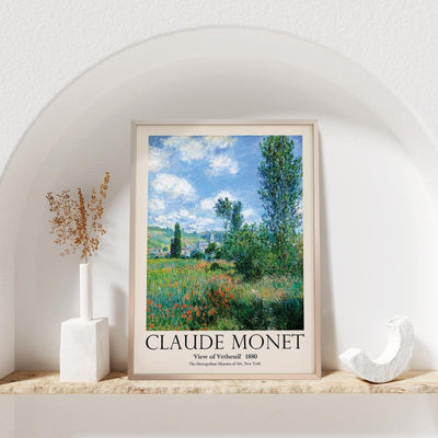 view of vetheuil | wall art