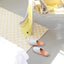 color striped room slippers | morl
