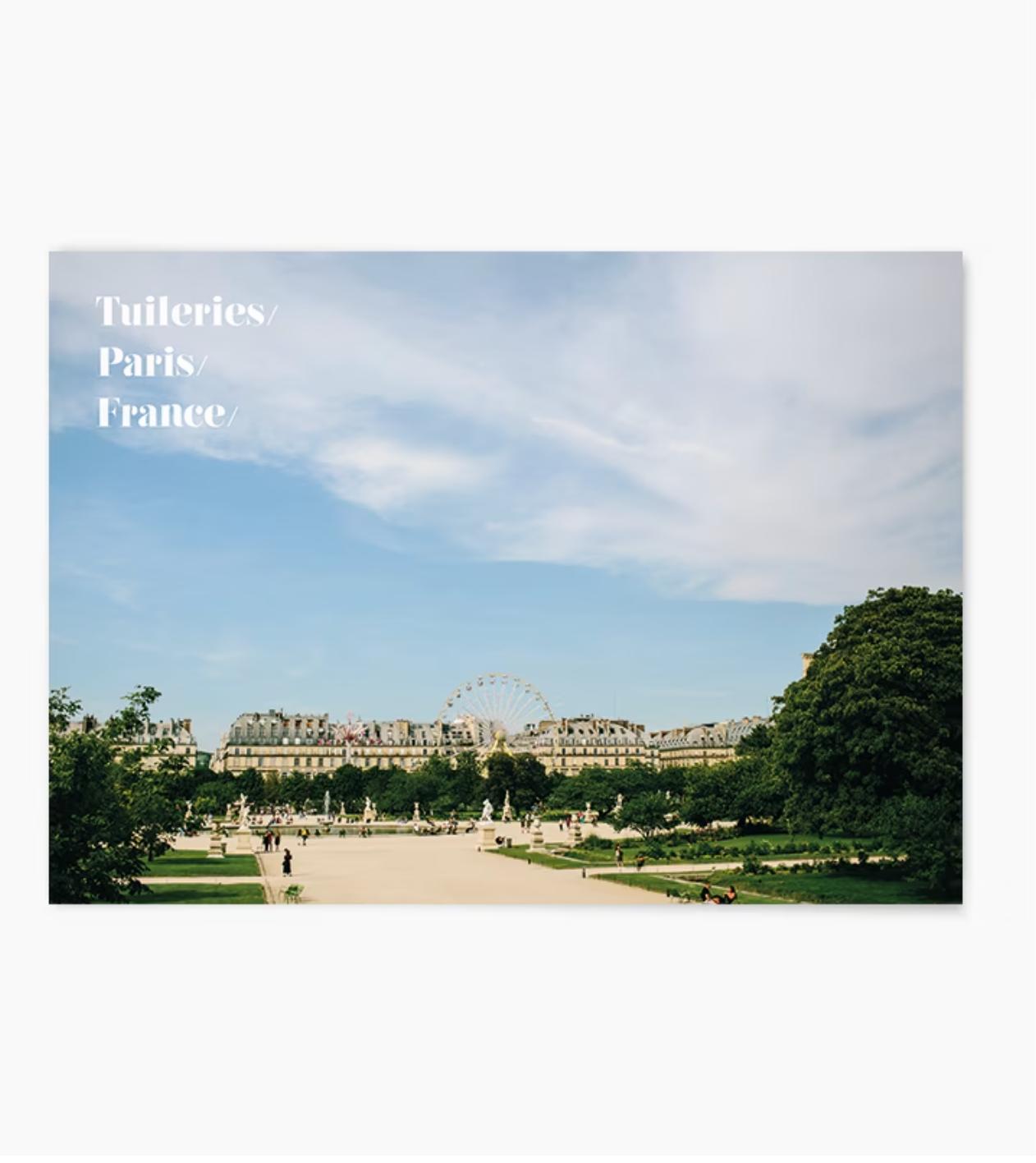 Tuileries Paris | wall art