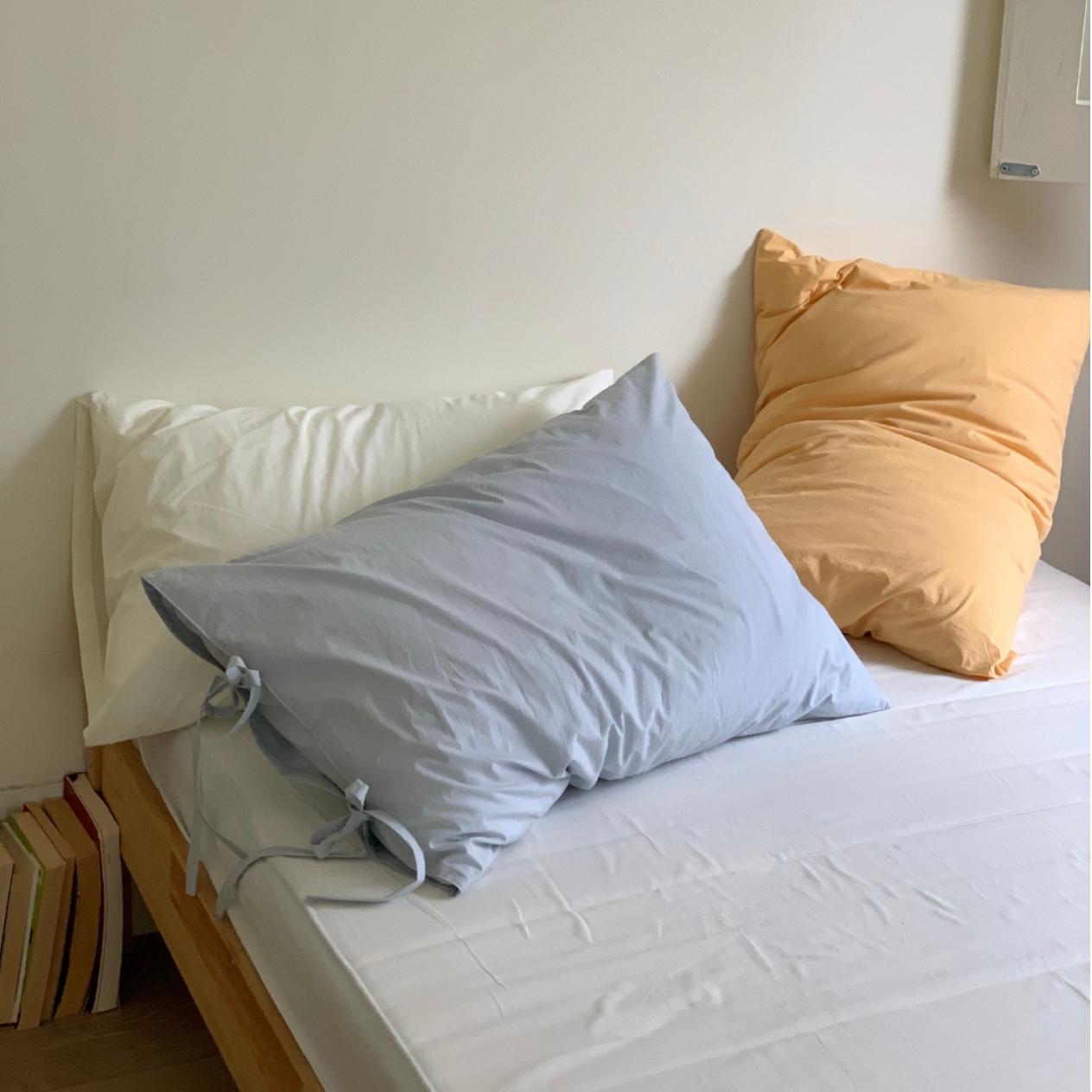 【全11色】リボン pastel Pillow | La Tulipe