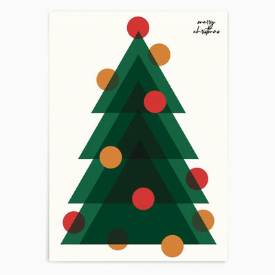 pop christmas tree | wall art