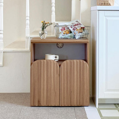 CLOVER side table with display rack