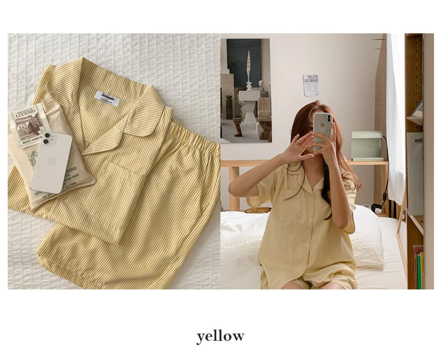 sleepy stripe pj set | 5 colors