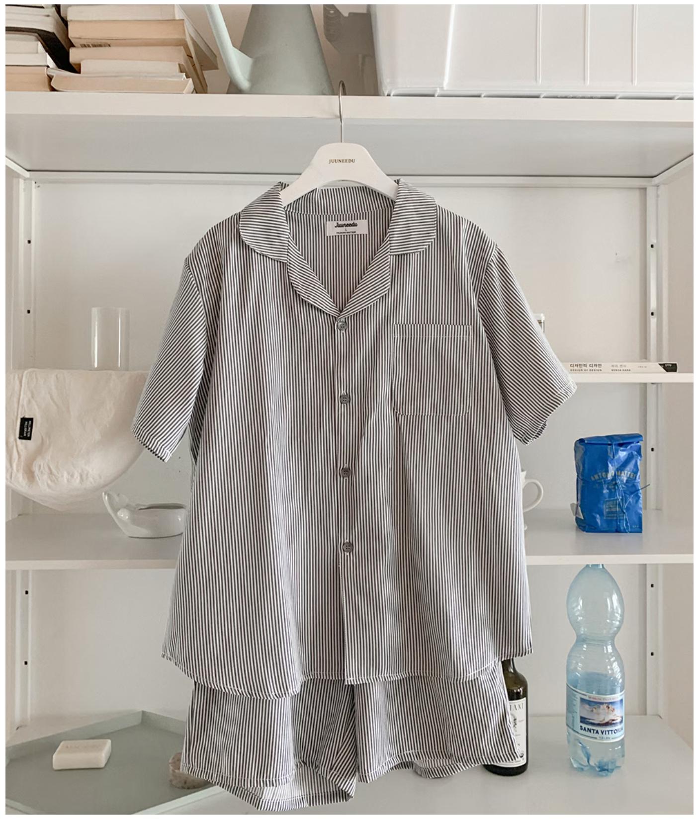sleepy stripe pj set | 5 colors
