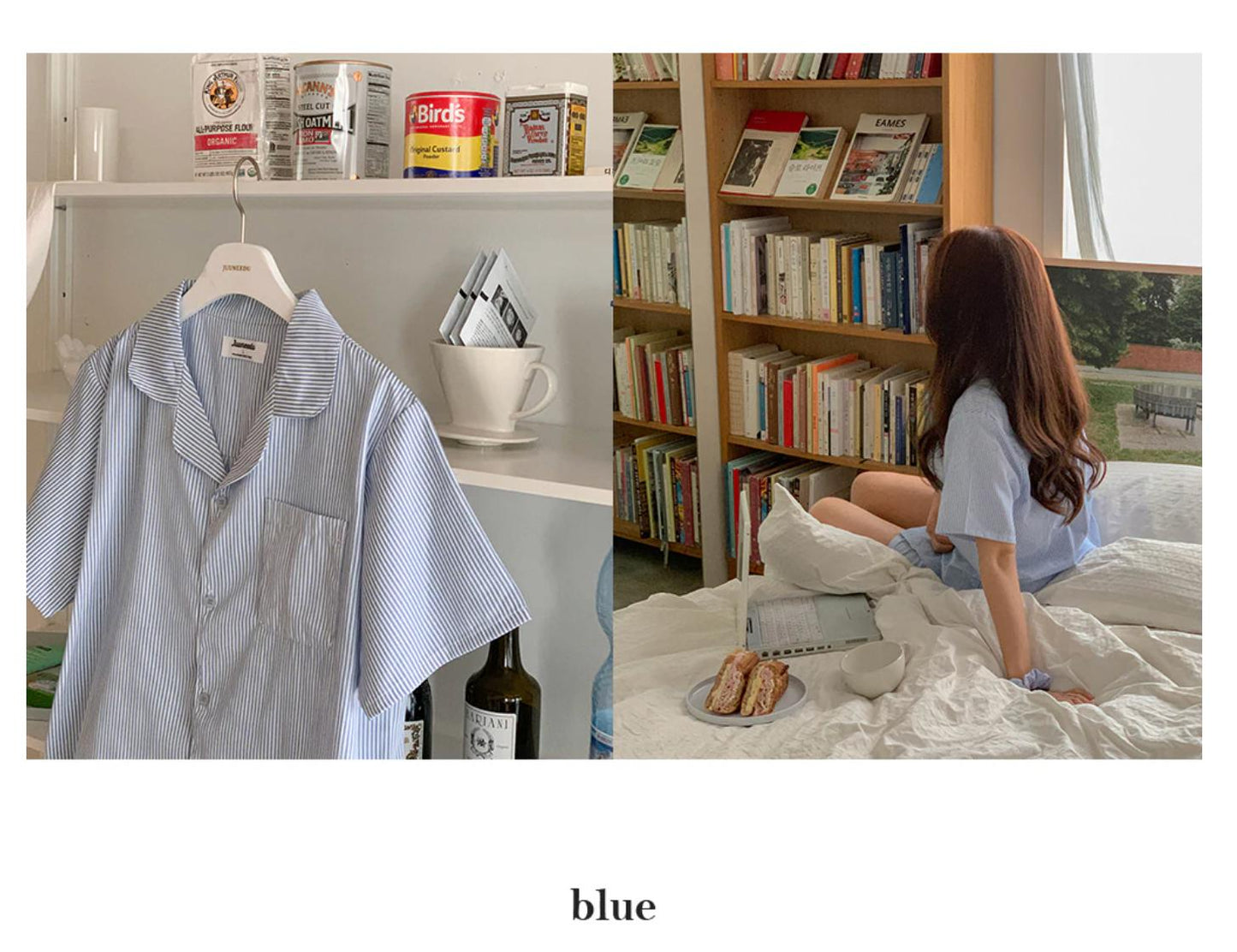 sleepy stripe pj set | 5 colors
