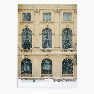 snowing Christmas | wall art