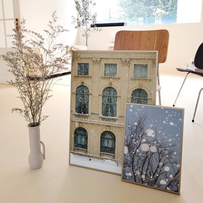 snowing Christmas | wall art