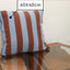 ストライプ コットンニット クッションカバー | knit cushion cover
