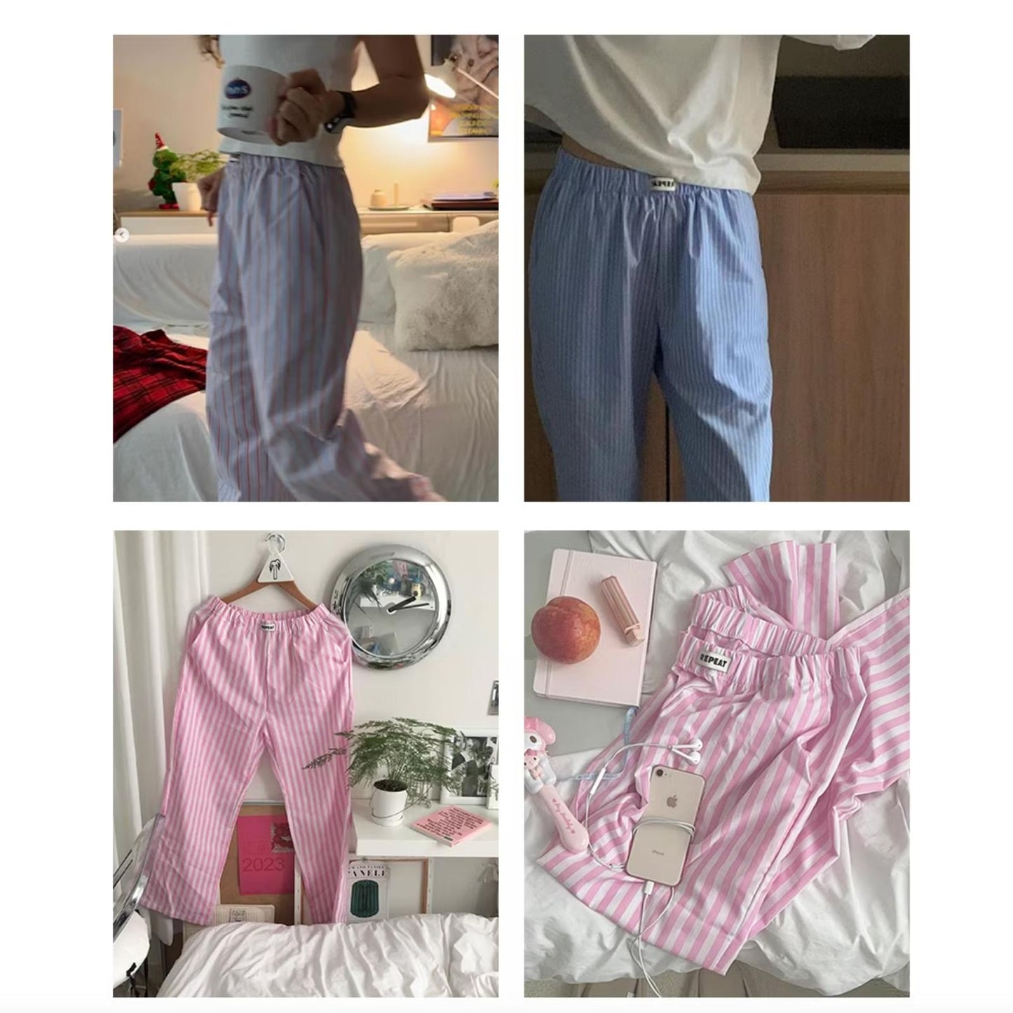 ストライプ ルームパンツ | room pants