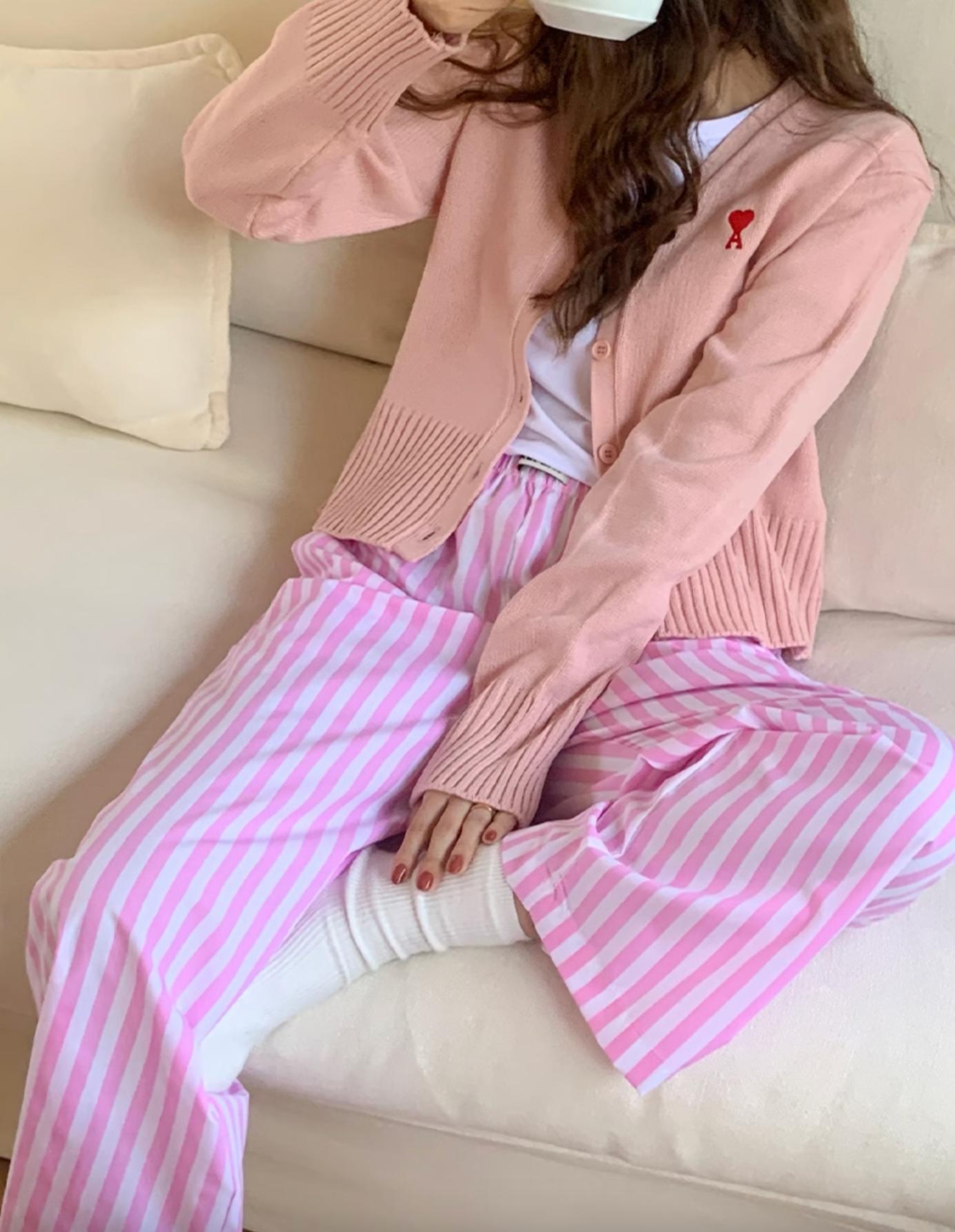 ストライプ ルームパンツ | room pants