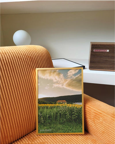 sunflower farm | wall art