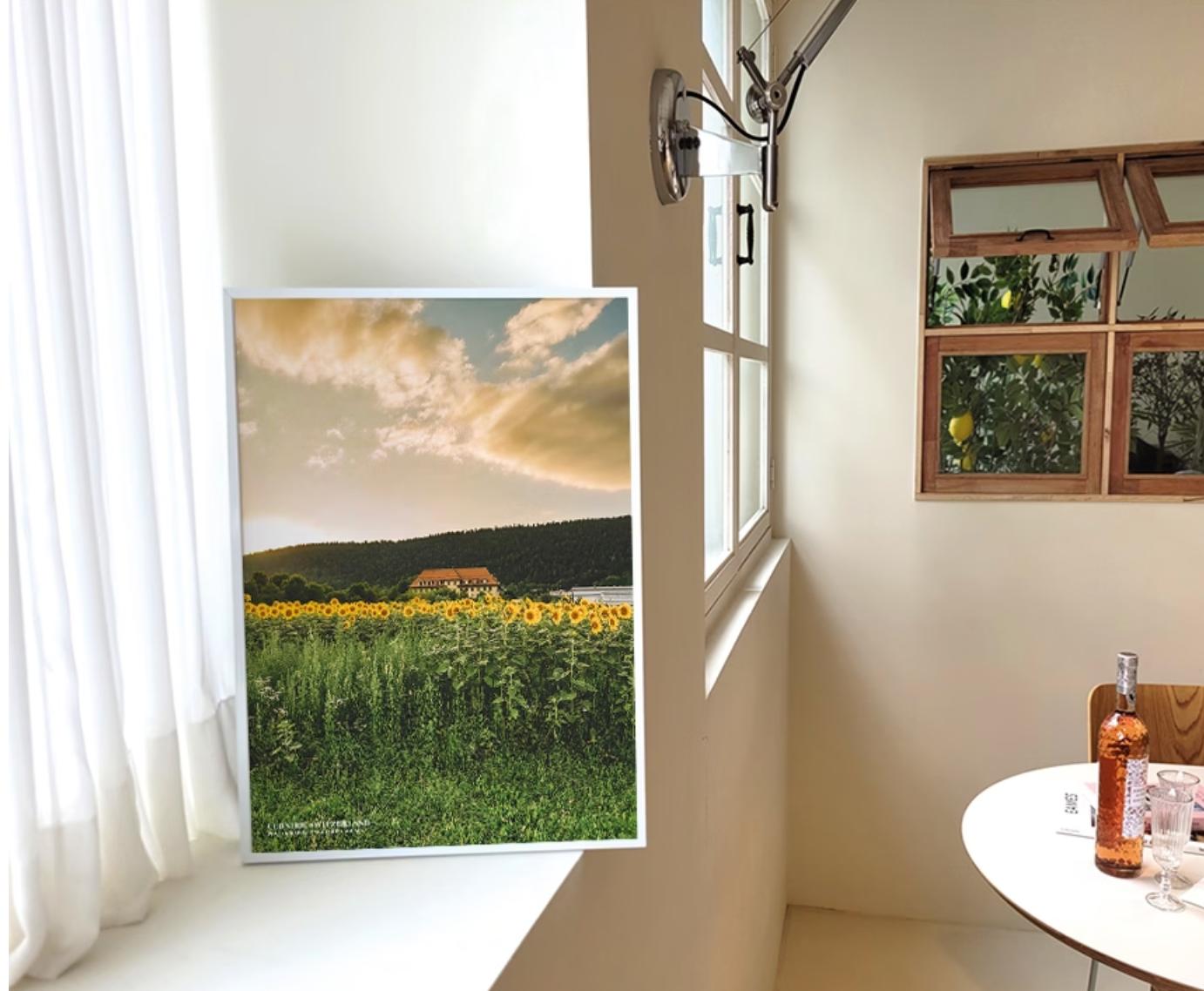 sunflower farm | wall art