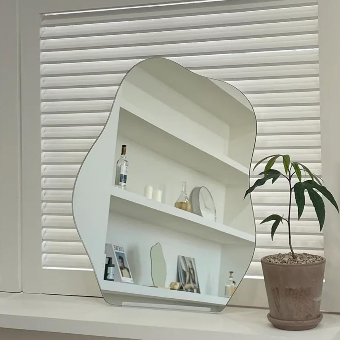 ウェーブミラー M | wavy mirror