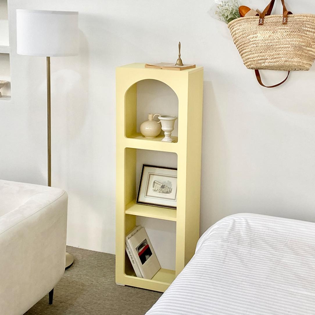 DAHRIA window shaped display shelf large