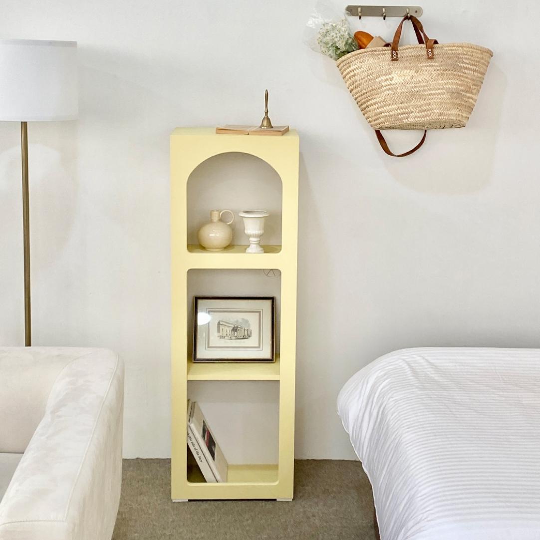 DAHRIA window shaped display shelf large