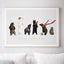 winter bears | wall art